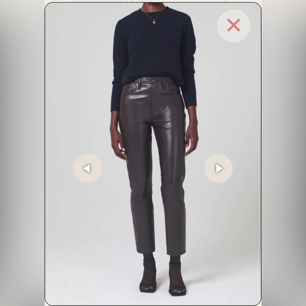 Citizens of Humanity leather pants